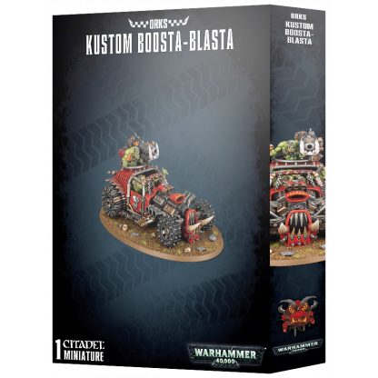 ORKS: KUSTOM BOOSTA-BLASTA/ Aufgemotzta Turbobrenna  (50-37)