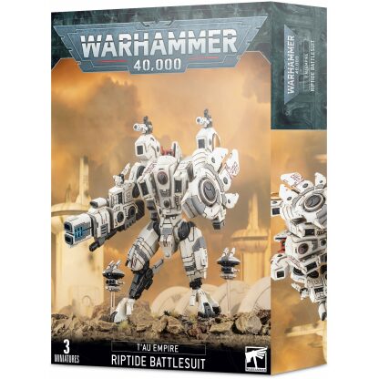 TAU EMPIRE: XV104 Riptide Battlesuit/ XV104-Sturmflut-Kampfanzug  56-13