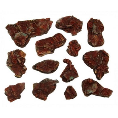 MICRO ART STUDIO  Scrapyard Basing Kit (13)