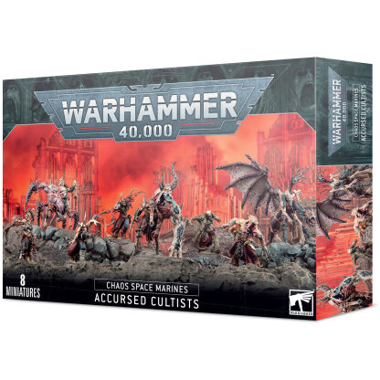 CHAOS SPACE MARINES: VERFLUCHTE KULTISTEN/ Accursed Cultists  43-83
