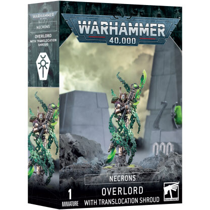 NECRONS: HOCHLORD MIT TRANSLOKATIONSSCHLEIER/ Overlord with Translocation Shroud  49-70