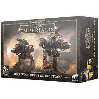 LEGIONS IMPERIALIS:  DIRE WOLF HEAVY SCOUT TITANS  03-44