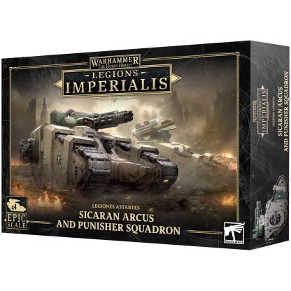 LEGIONS IMPERIALIS: SICARAN ARCUS/PUNISHER SQUADRON  03-68
