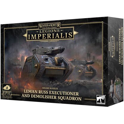 LEGIONS IMPERIALIS:  LEMAN RUSS EXECUTIONER/ DEMOLISHER SQUADRON  03-64