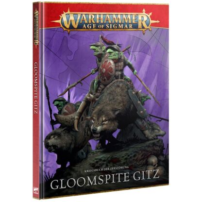 GLOOMSPITE GITZ: BATTLETOME/ KRIEGSBUCH  (DEUTSCH)