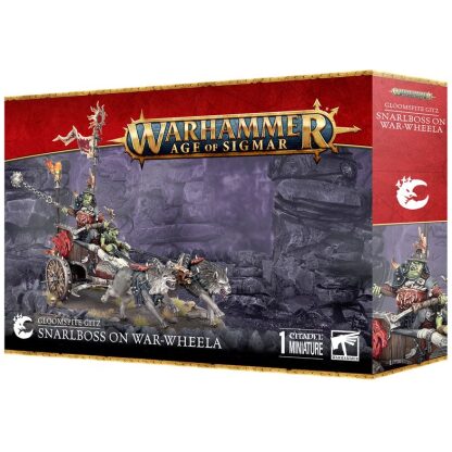 GLOOMSPITE GITZ: FLETSCHABOSS AUF KRIEGSWAGEN/ Snarlboss on War-Wheela   89-91